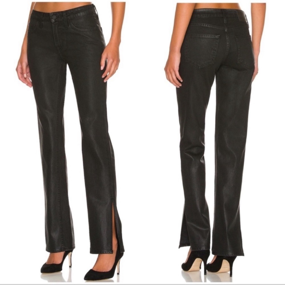 GRLFRND Hailey Low Rise Slim Boot with Slit in Manhattan Size: 26